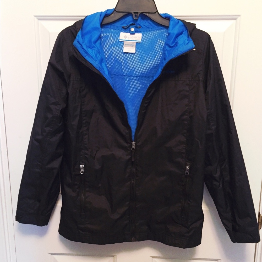 Columbia black raincoat ☔️